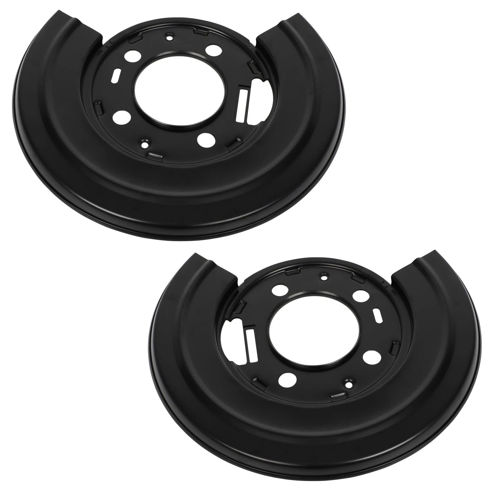 Set of 2 Rear Brake Dust Shield Backing Plates for Ford F250 F350 Excursion (1999–2015)