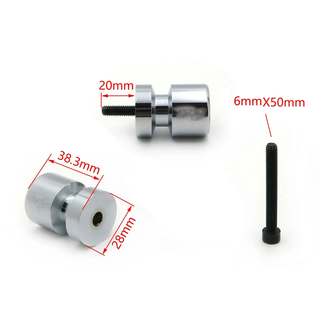 Swingarm Spools for Yamaha R6 R6S FZ1 FZ6 FZ8 FZS1000 R1 VMAX XV250 Virago (2000–2023)