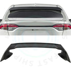 Black Rear Spoiler for Toyota Corolla (2014–2020) Matte ABS