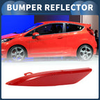 Bumper Reflector for Ford Fiesta Sedan (2009–2012) Red 1pc Rear Left