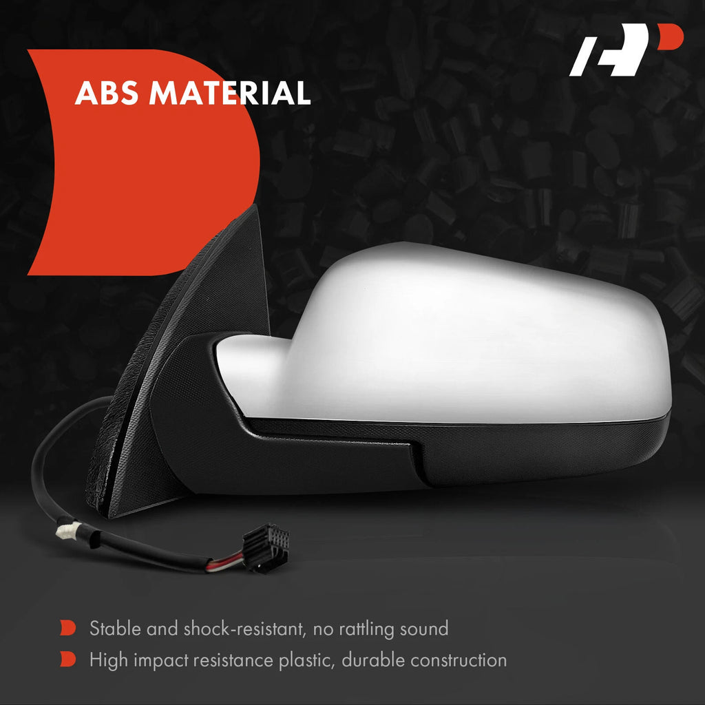 Power Mirror Pair Manual Fold Heated for Chevy Equinox (2012â2015)