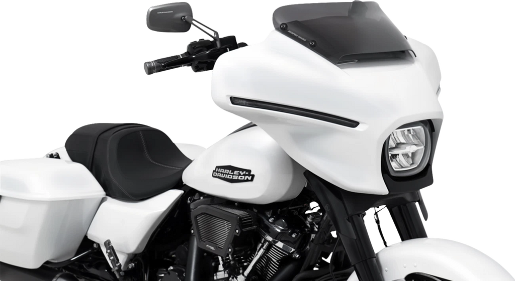 Spoiler Windshield for Harley-Davidson FLHX (2014–2023) - 2" Dark Black Smoke