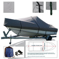 Trailerable Boat Cover for Boston Whaler 170 Montauk (2003–2006) Grey
