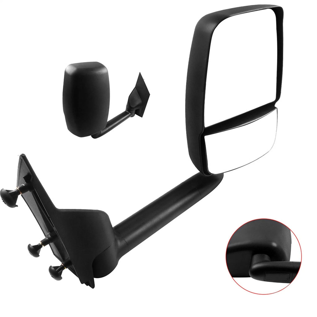 Passenger Side Manual Mirror for Chevy Express Savana (2003–2017)