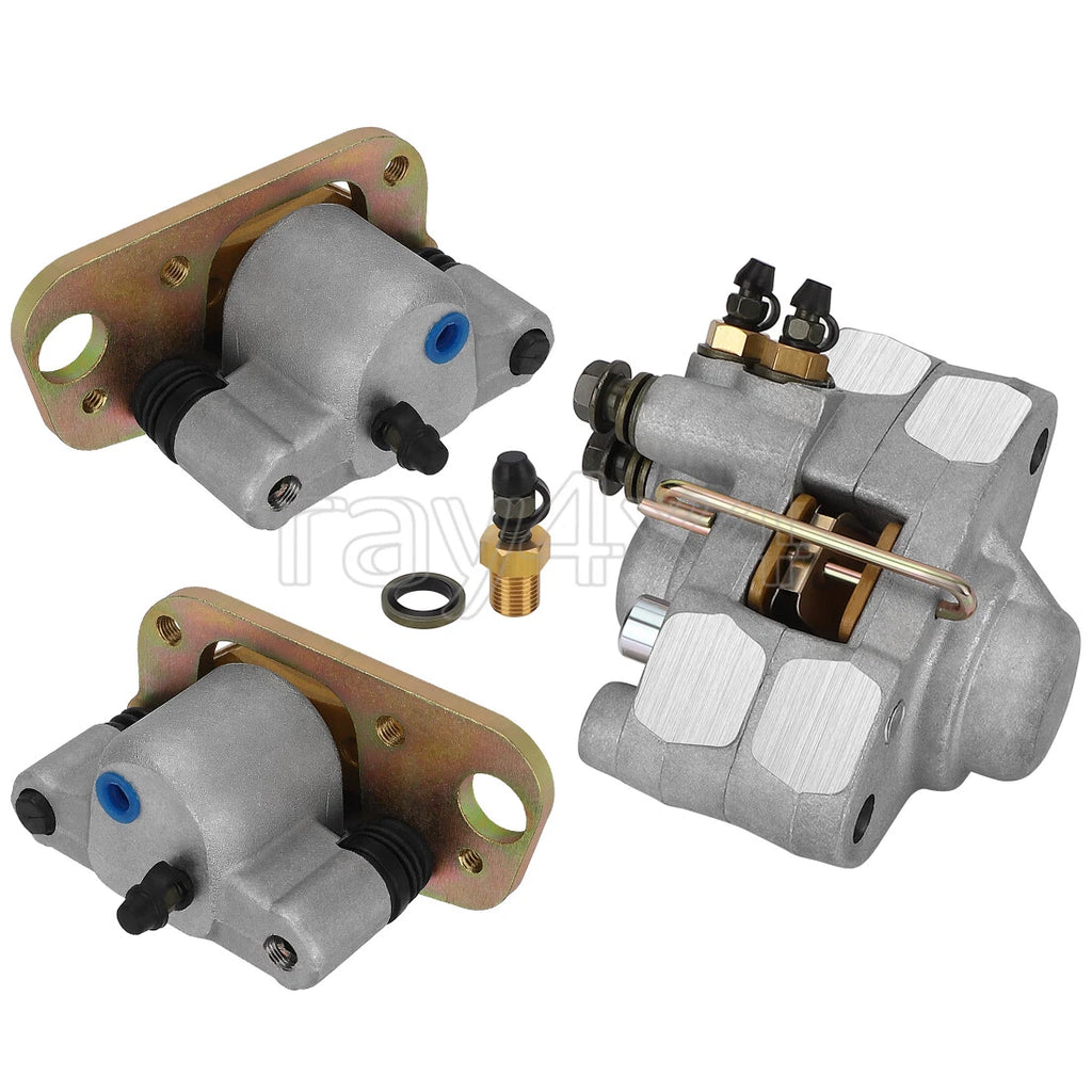 Front & Rear Brake Calipers for Polaris Scrambler 400 500 Trail Blazer 250 (1998–2004)