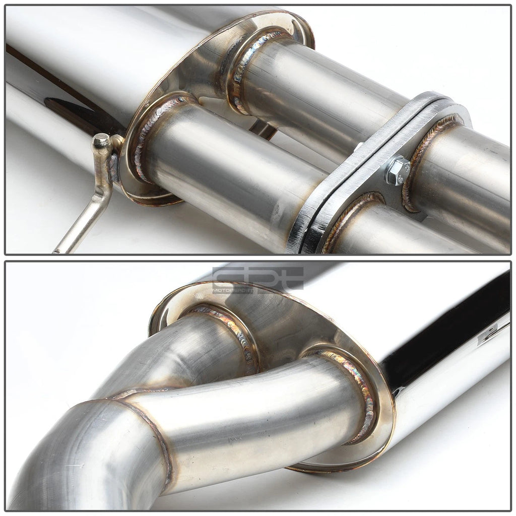 Catback Exhaust System with Silencers for Nissan 240SX S13 (1989–1994)