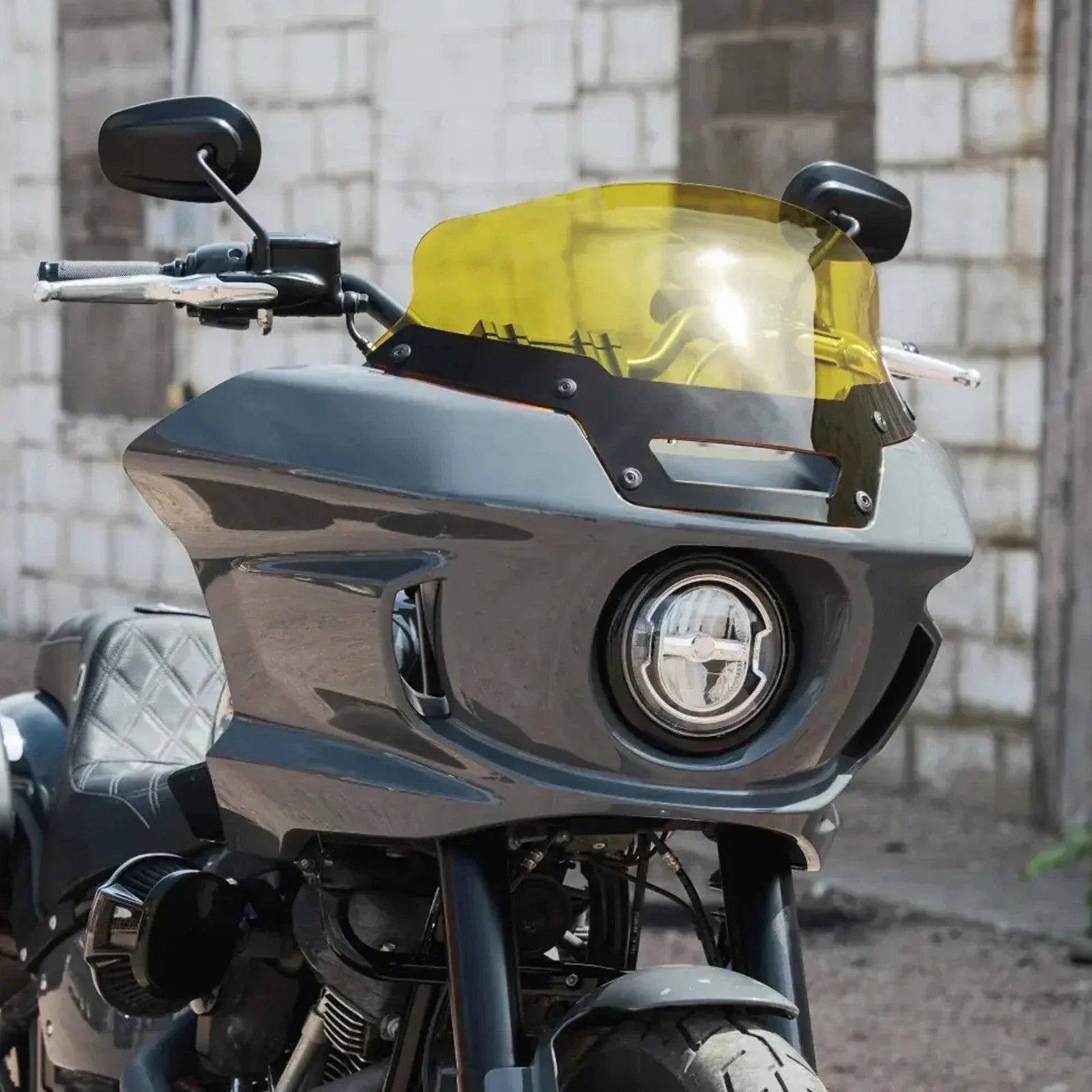 Yellow Windshield for Harley Low Rider ST FXLRST (2022-2025)