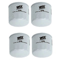 Set of 4 WIX Fuel Filters for (Spin-On)