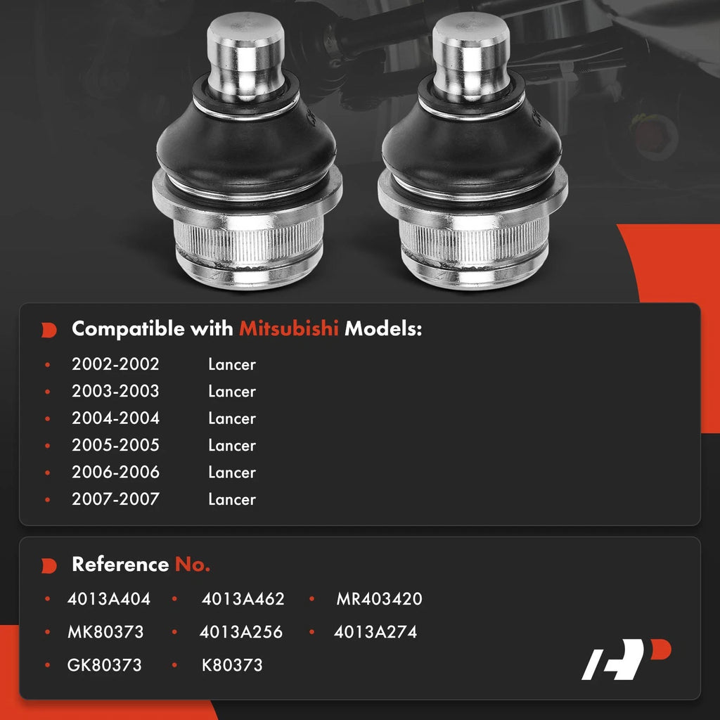 2X Front Lower Ball Joint for Mitsubishi Lancer (2002-2007)