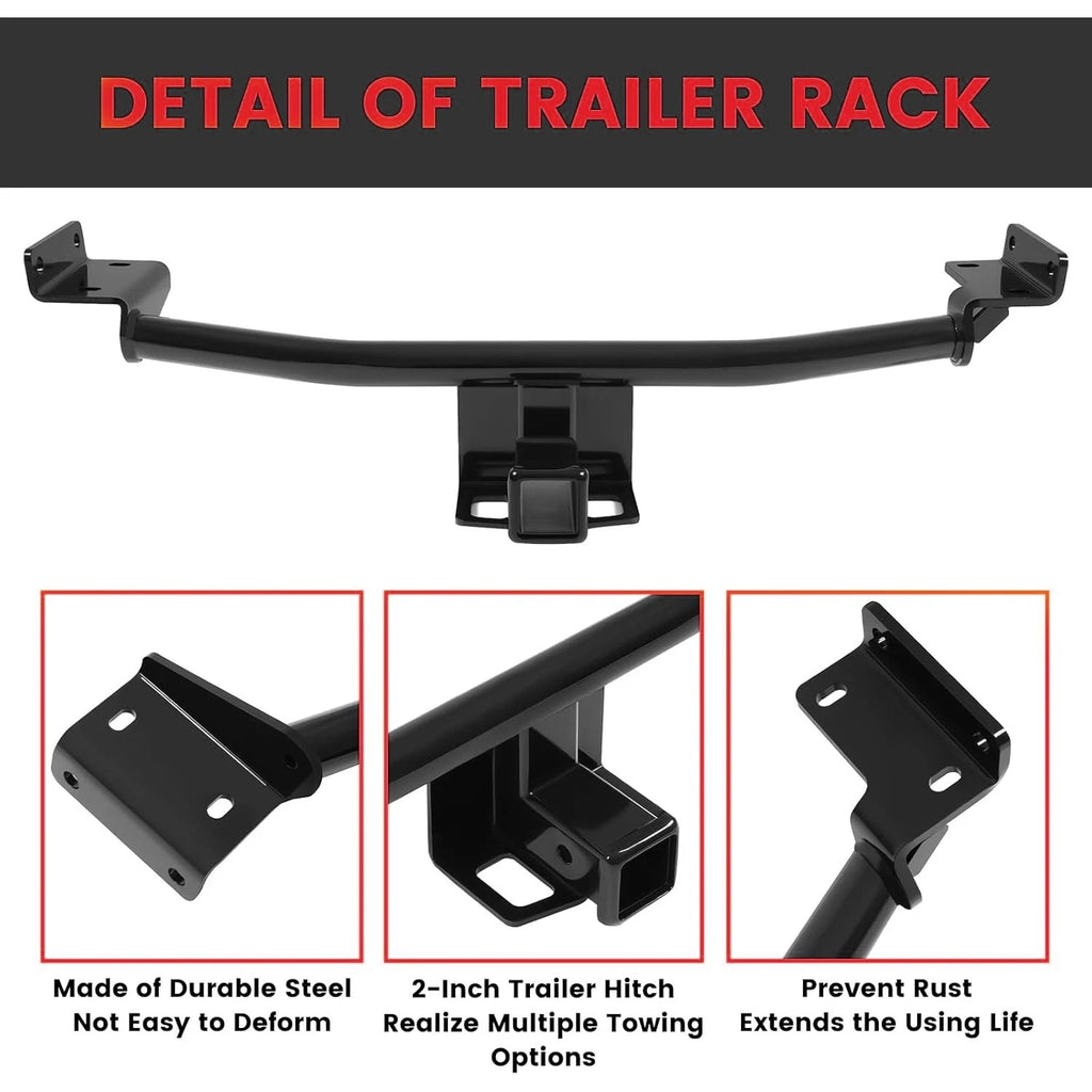 Class 3 Trailer Hitch Receiver for Hyundai Tucson (2016–2021) 2"