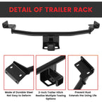 Class 3 Trailer Hitch Receiver for Hyundai Tucson (2016–2021) 2"
