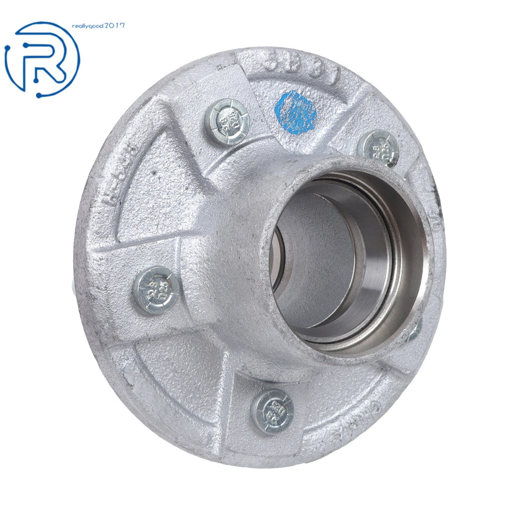 Set of 2 Galvanized Hubs for Boat Trailer (3500lb Axle)