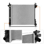 Cooling Radiator for Cadillac SRX 2.8L (2010–2011) DPI-13242