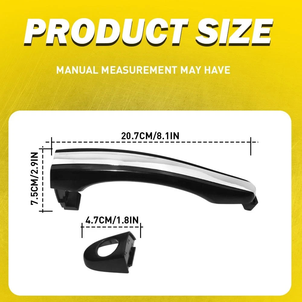 Set of 1 Front Driver Left Side Exterior Door Handle for Azera (2006–2011)