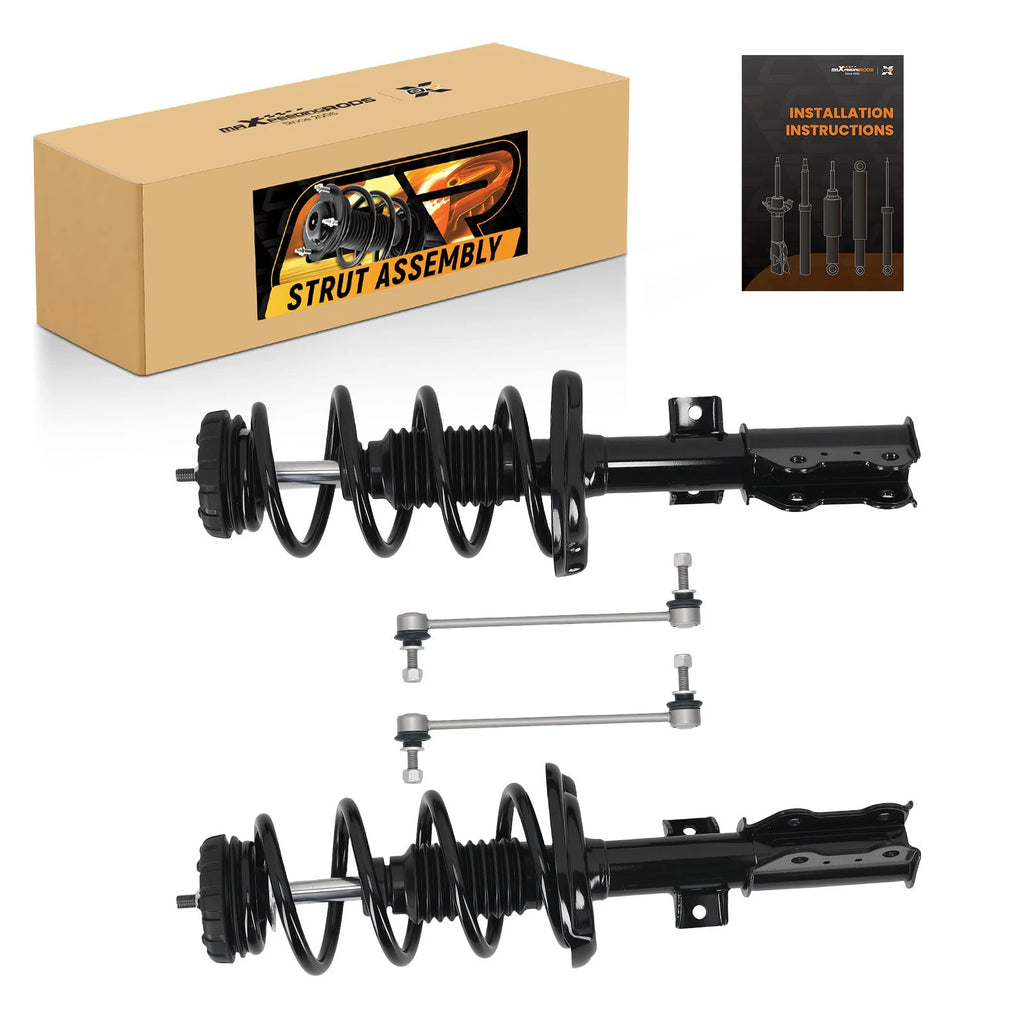 Complete Front Struts Shocks w/ Sway Bar Links for Cadillac SRX (2010–2016)