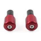 CNC Motorcycle Handlebar Grips Bar End Slider Caps  Red for HONDA CBR1000RR