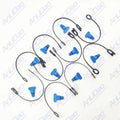 10Pcs O-Ring Retaining Strap Drain Plug for Volvo Penta (21114522, 3849500, 3849892)