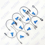 10Pcs O-Ring Retaining Strap Drain Plug for Volvo Penta (21114522, 3849500, 3849892)