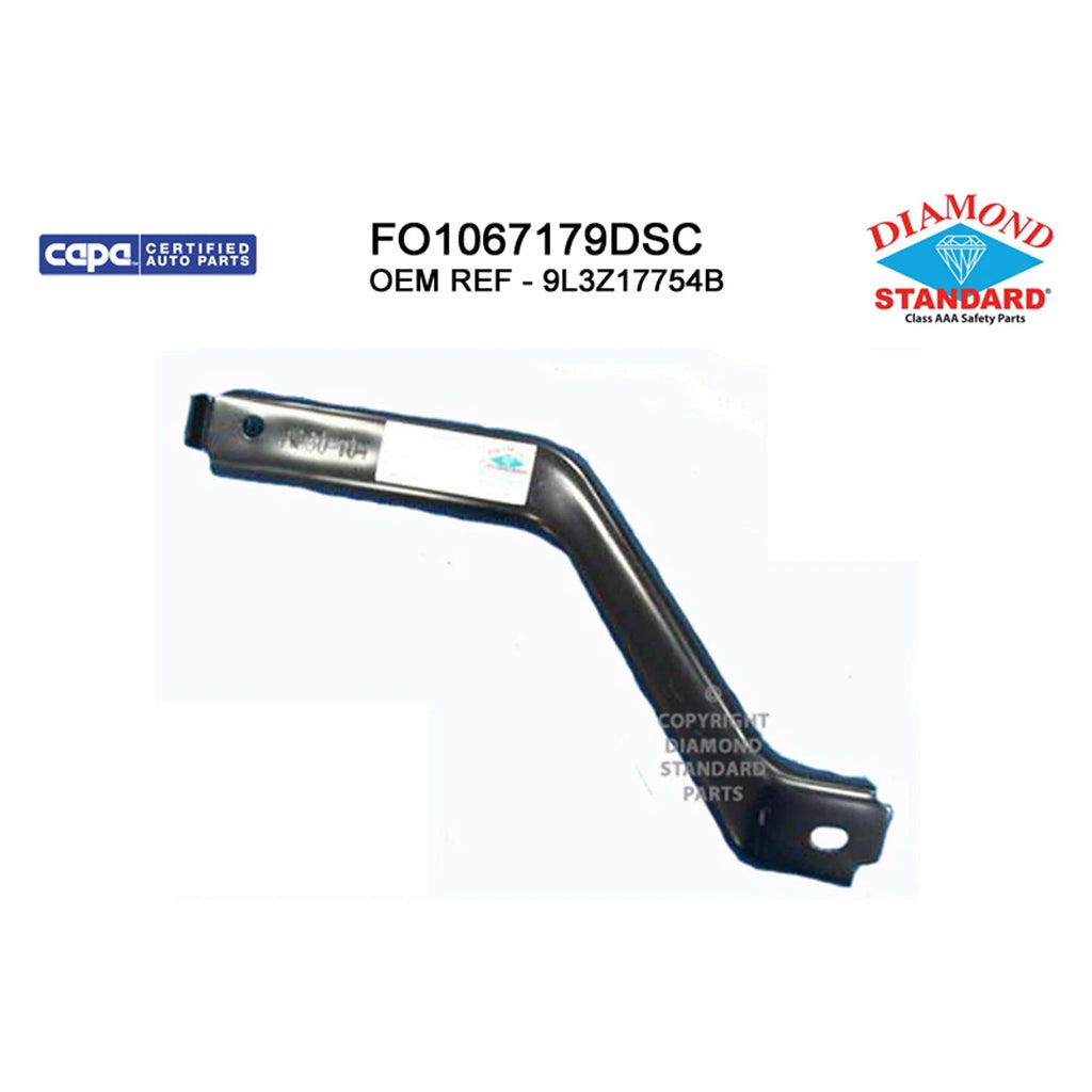 Replacement Steel Front Passenger Side Inner Bumper Mounting Bracket