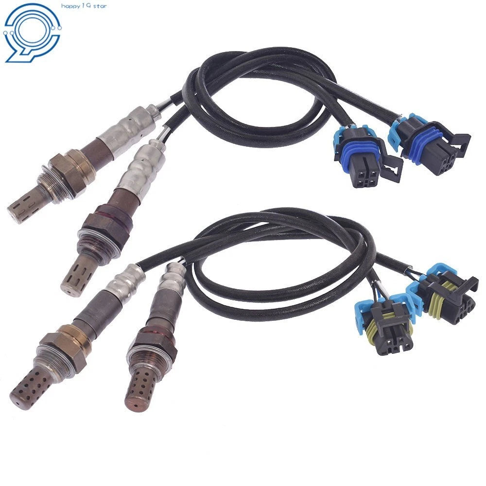 Set of 4 Oxygen Sensors for Chevy Avalanche/Suburban 1500/Tahoe (2002–2006)