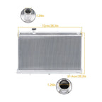 Full Aluminum Radiator for Nissan Rogue (2014–2019) 42mm 3Row