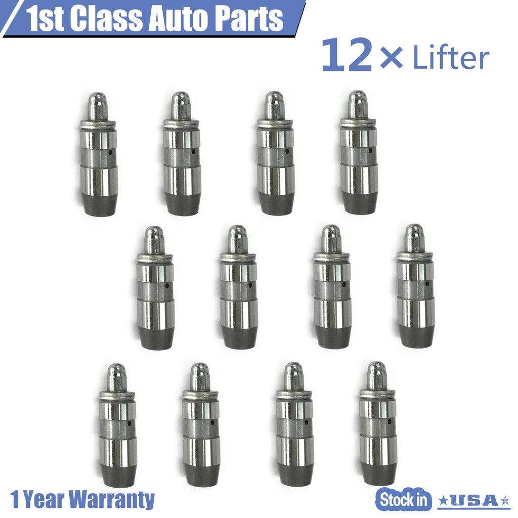 12PCS Hydraulic Roller Set for Dodge Dakota Durango Nitro Jeep Commander (2000–2011)