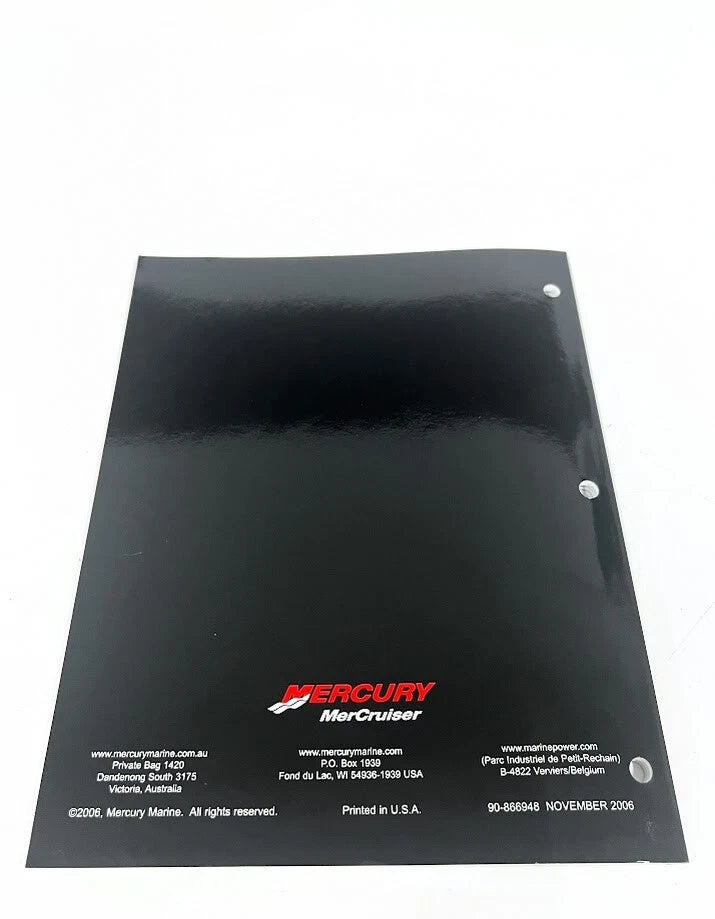 Special Tools for Mercury Sterndrives Gasoline Engines (90-866948)
