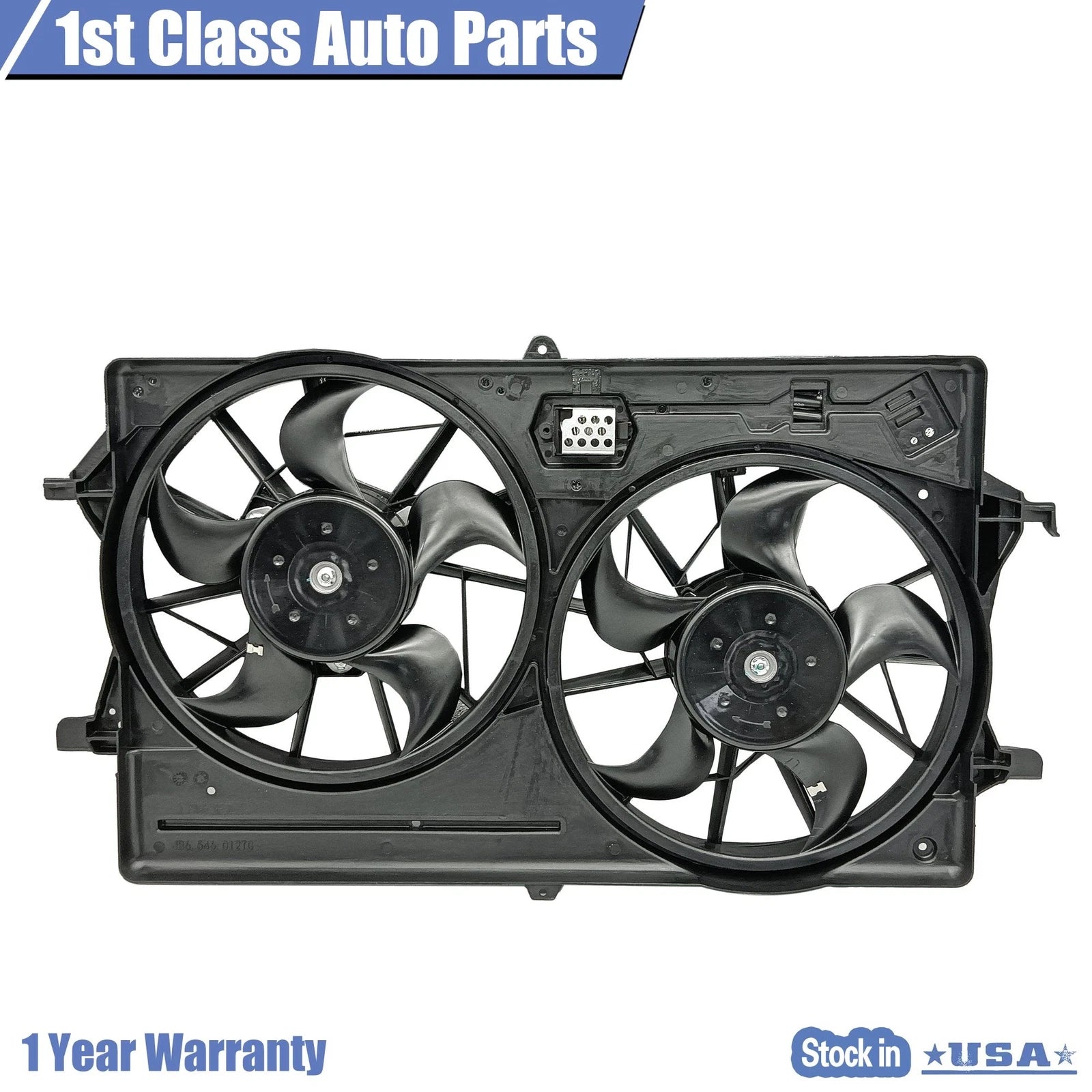 Dual Fan Assembly for Ford Focus (2000–2004) 200W