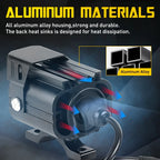 LED Motorcycle Headlight for Make Model  - Dual Color 4-Mode