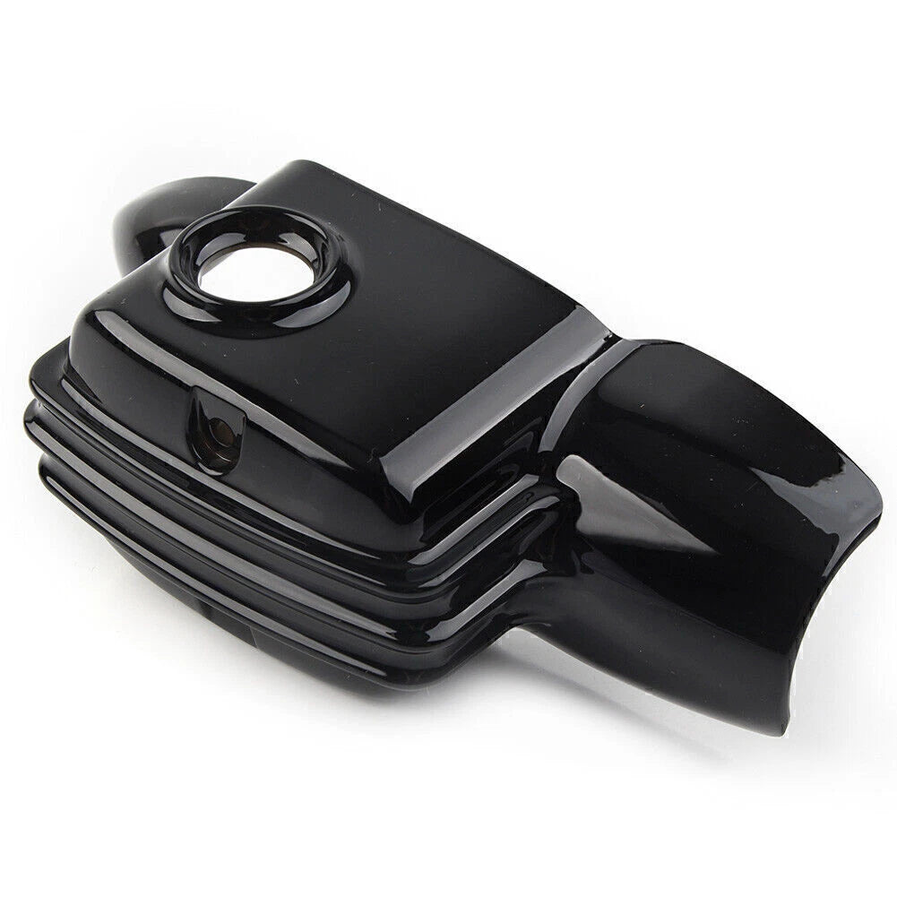 Black ABS Rear Brake Master Cylinder Cover for Harley Touring Electra Glide (2008–2021)