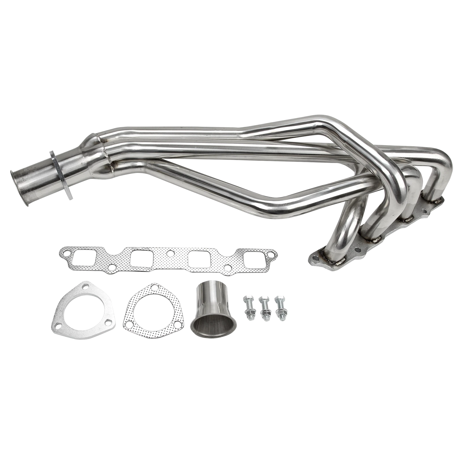 Chrome SS 4-1 Exhaust Header for Toyota Corolla 1.8L E70 (1974–1982)