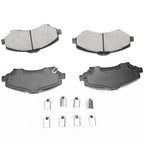 Front Disc Brake Rotors & Ceramic Pads for Jeep Liberty (2008-2012)