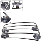 Chrome Fuel Tank Rack for Triumph Bonneville T100 T120 Thruxton Scrambler 900 (2001–2023)