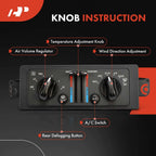 A/C Dual Heater Climate Control Module for Buick LaCrosse Regal (2005-2016)