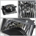 Pair of Black Crystal Headlights for Ford Ranger Pickup (1993–1997)