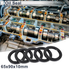 Set of 5 Oil Seal Rotary Shaft Seal NBR Rubber 65x90x10mm