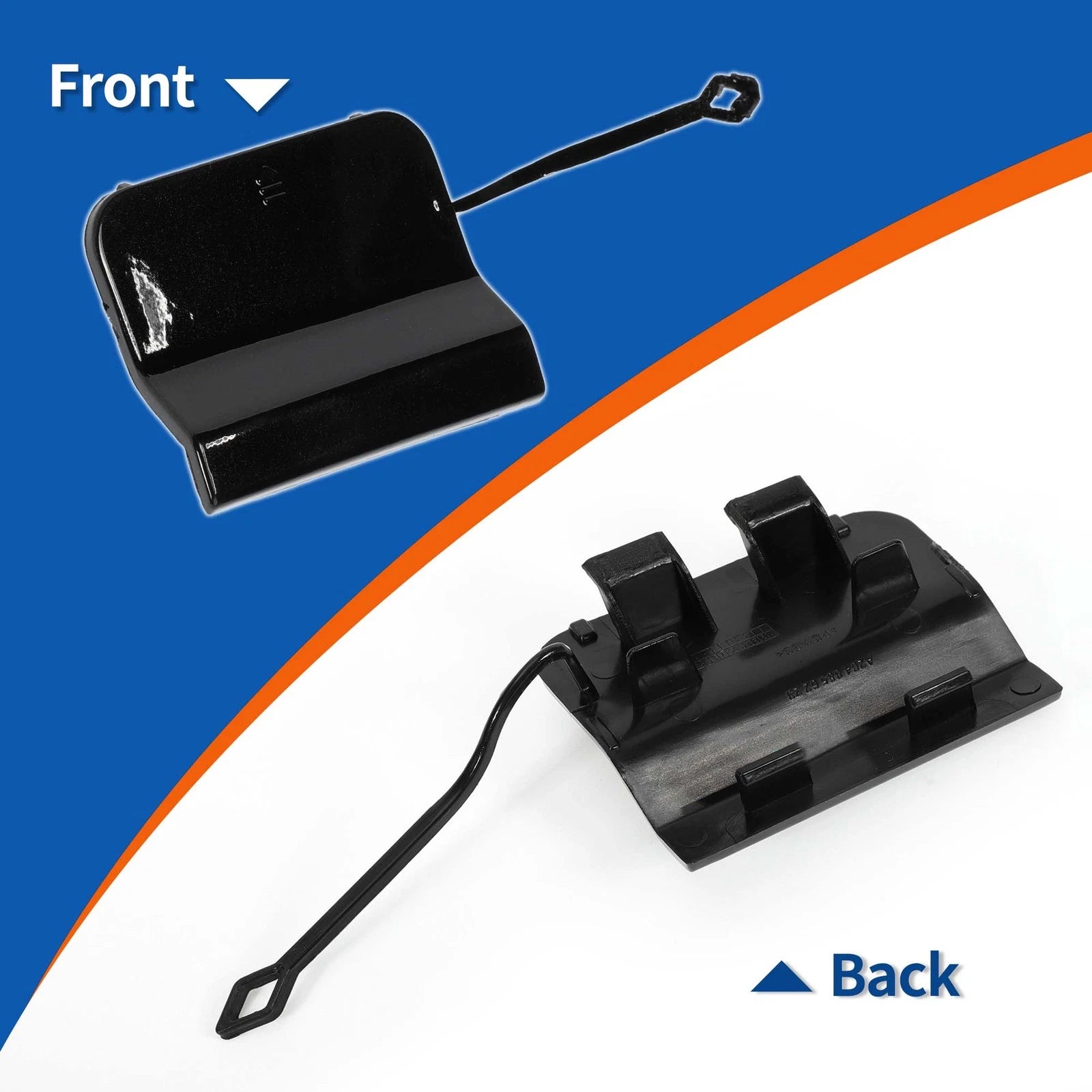 Tow Hook Cover for Mercedes-Benz C-Class W204 FL AMG (2012–2015)