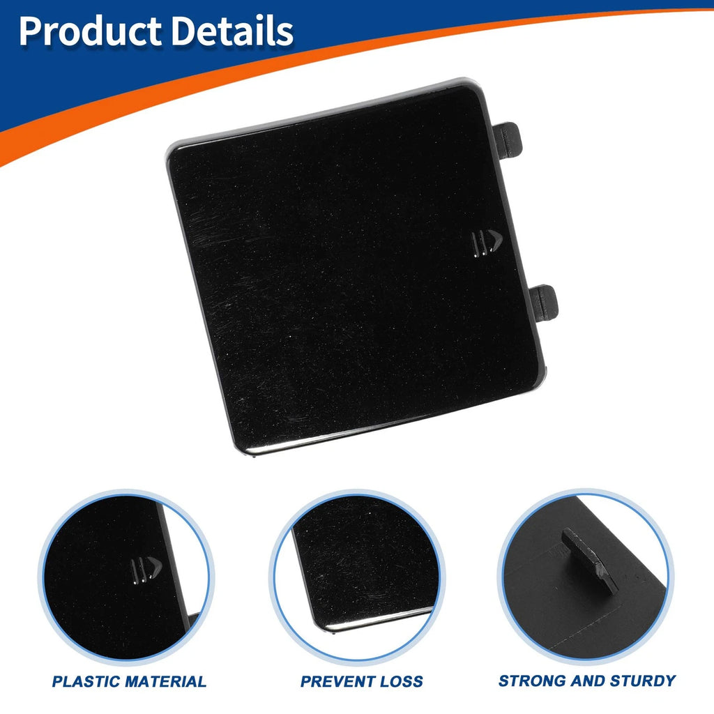 Tow Hook Cover for Mercedes-Benz CLS (2004–2007) No.A2198850026 Black
