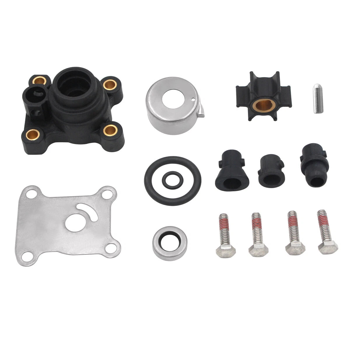 Water Pump Impeller Kit for Johnson Evinrude OMC (0394711, 386697)