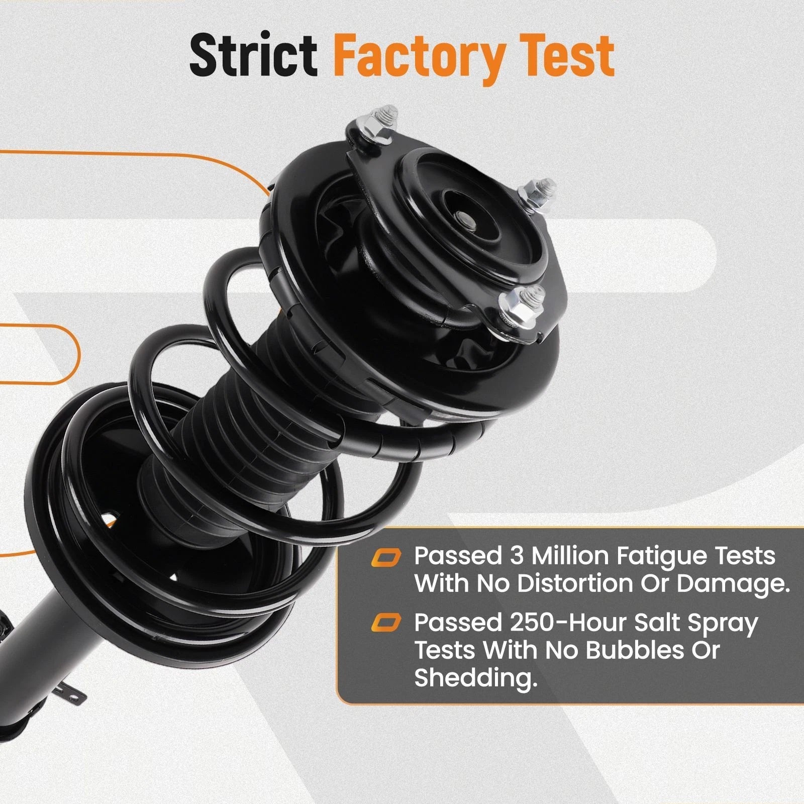2X Front Complete Struts Assembly for RAV4 (1996–2000) w/ Coil Spring
