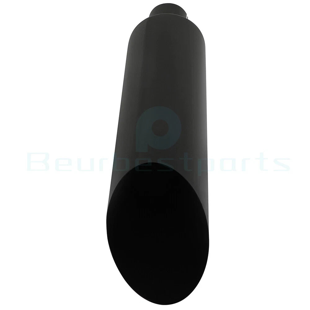 4" Inlet Diesel Gloss Black Exhaust Tip for Universal Fit (36" Long)