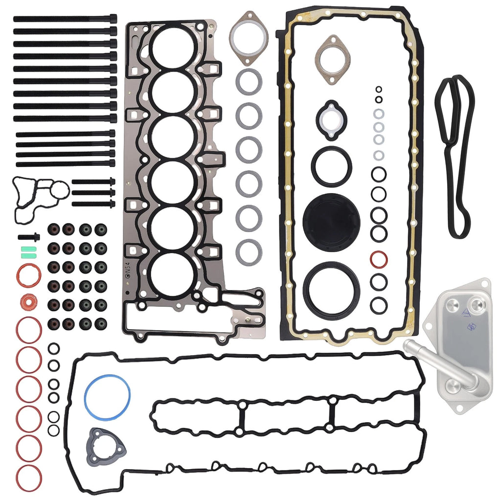 N54 3.0L Oil Cooler & Cylinder Head Gasket Kit for BMW 128i (2008–2013)
