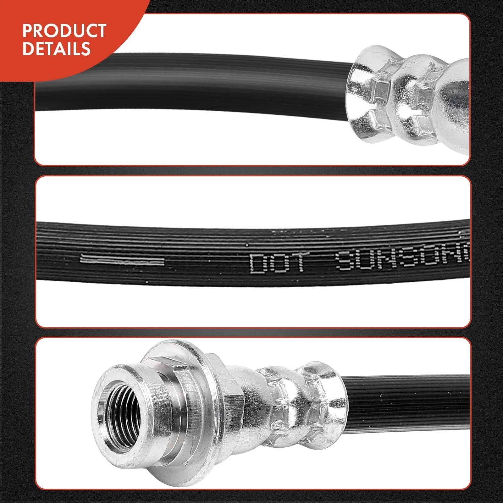 Rear Right Brake Hydraulic Hose for Chevy Traverse (2009-2017)