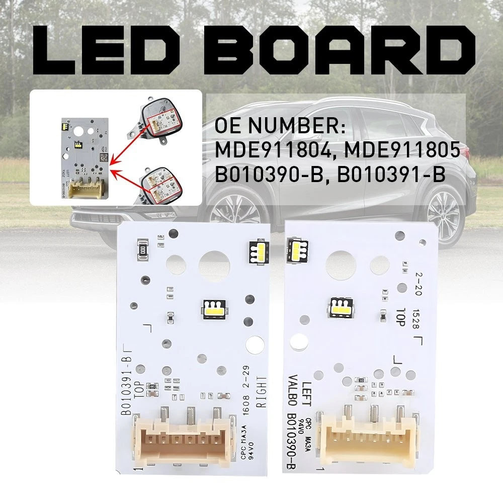 LED Board Set for Infiniti QX30 Q30 (2017–2019) MDE911804 EV