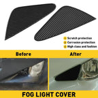 2PC Front Fog Lamp Light Cover Cap Trim Black for Lexus IS IS250 IS350 (2006–2008)