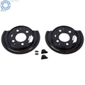 2X Rear Brake Backing Plate Dust Shield for Chevy Avalanche Silverado (2001–2006)