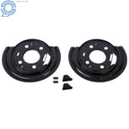 2X Rear Brake Backing Plate Dust Shield for Chevy Avalanche Silverado (2001–2006)