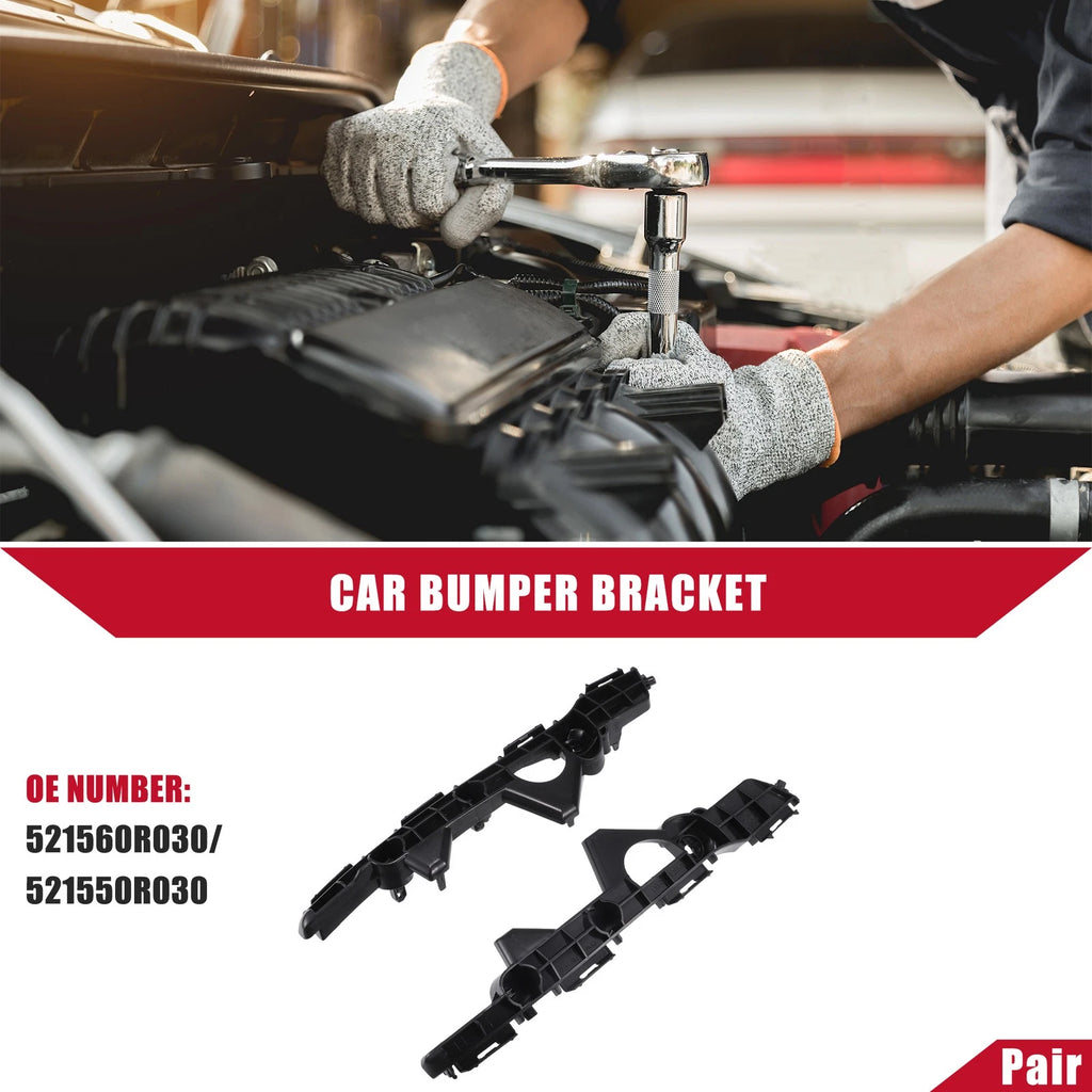 Pair Rear Bumper Bracket for Toyota RAV4 (No.521560R030/521550R030)