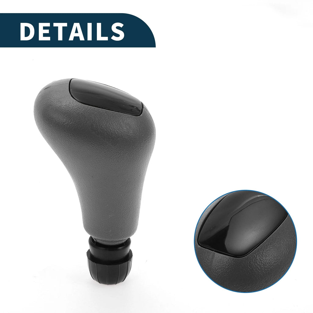 Automatic Gear Shift Knob for Mercedes-Benz C-Class (2000–2019) Plastic Black Gray