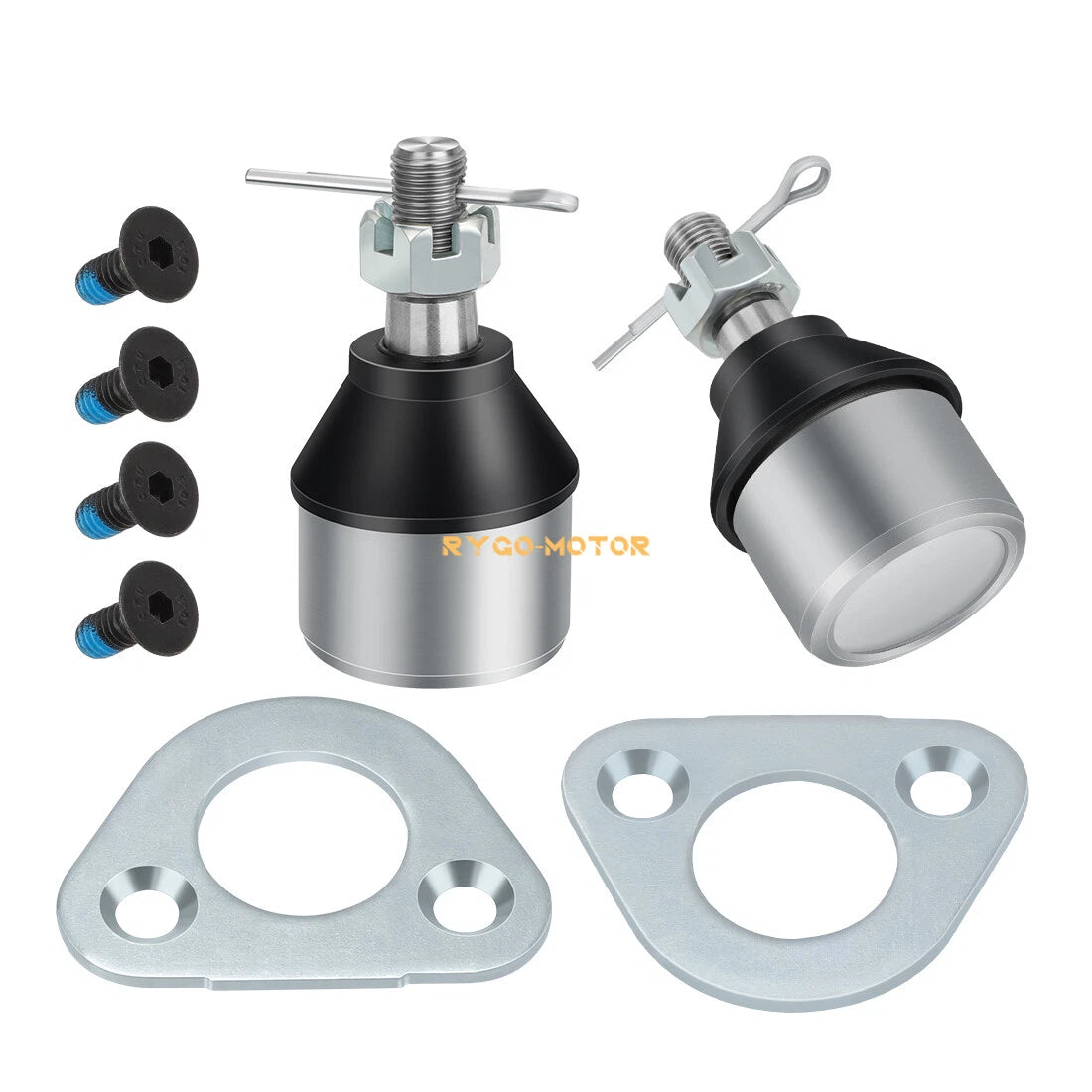 2 Pack Ball Joint & Bracket Kit for Polaris Ranger 400 425 500 570 700 800 (2010–2023)